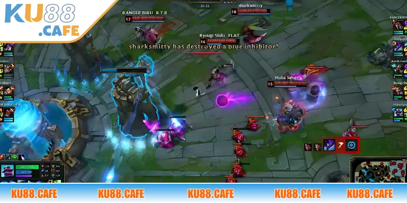 Những kiểu cược kèo phá trụ trong Liên Minh Huyền Thoại